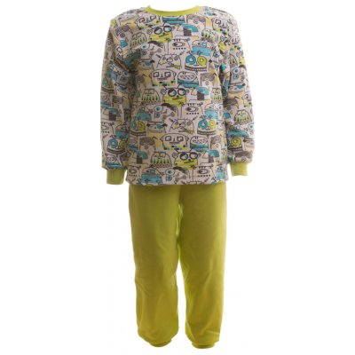 Pyžamo ROBOTI MKcool P zelené – Zboží Dáma