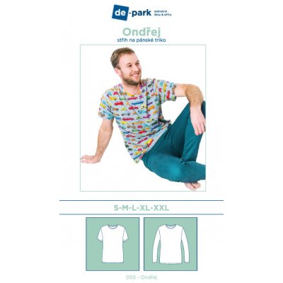 de-park Papírový střih 2v1 - Ondřej vel.S-XXL – Zboží Mobilmania