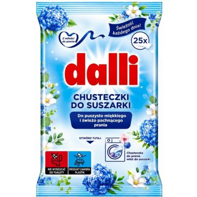 Dalli Vlhčené ubrousky do sušičky 25 ks – Hledejceny.cz