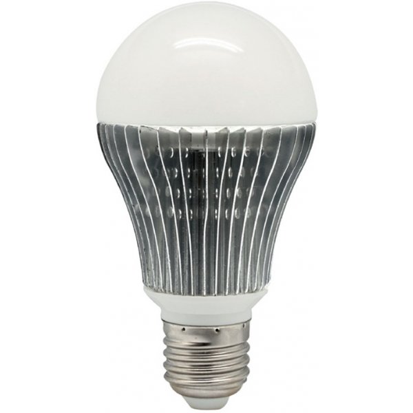 Solight LED žárovka, klasický tvar, 6W, E27, 3000K, 540lm, hliníkové tělo  od 199 Kč - Heureka.cz