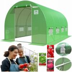 Focus Garden Fóliový tunel 2,5x4x2 10m2 Zelený – Zboží Dáma