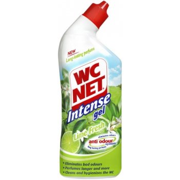 WC Net Intense Gel gelový WC čistič Lime Fresh 750 ml