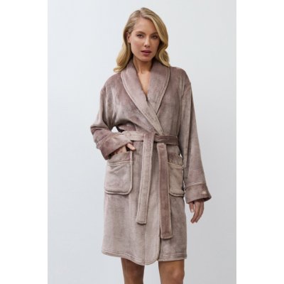 Aruelle dámský župan hnědý ARUCHOCO čokoládová – Zboží Dáma