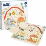 Small Foot motorická deska se zámky Safari – Zboží Mobilmania