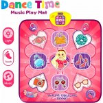 Bavytoy Taneční podložka růžová 100 x 87 cm – Zboží Živě