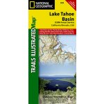 Lake Tahoe Basin národní park Kalifornie turistická mapa GPS komp. NGS – Sleviste.cz