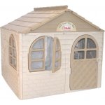 Doloni zahradní domeček EKO béžovo-hnědý střední – Zboží Mobilmania