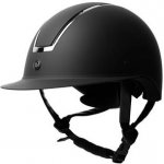 Horze Jezdecká přilba Atmos Metallic II černá – Zboží Mobilmania