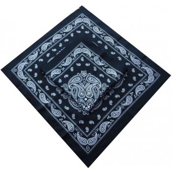 Etex Bavlněný šátek černý
