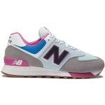 New Balance dámské boty WL574 NBWL574PO2 šedá – Zboží Mobilmania