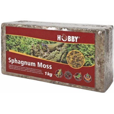 Hobby sphagnum moss 1 kg – Zboží Dáma