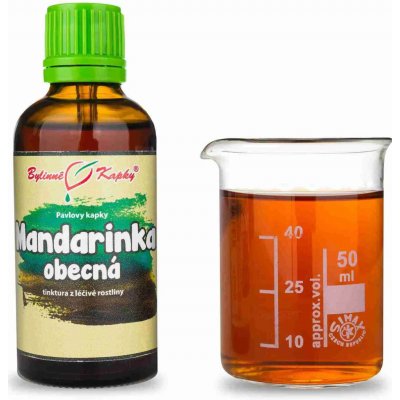 Bylinné kapky Pavlovy Mandarinka oplodí TCM tinktura 50 ml – Hledejceny.cz