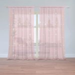 Záclony Hvězdy a tečky na provázku: 2 ks - 150x250 cm - Sablio – Hledejceny.cz