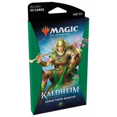 Wizards of the Coast Magic The Gathering: Kaldheim Theme Booster Green – Zboží Mobilmania