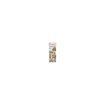 Transfer Stamperia 10x21,6cm - Art of Travelling, obchody (DFLRB133) Stamperia DECU504281 – Hledejceny.cz