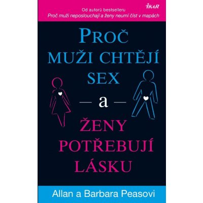 Pease Allan, Pease Barbara - Proč muži chtějí sex a ženy potřebují lásku – Hledejceny.cz