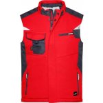 Daiber JN 825 zimní softshellová vesta red/black