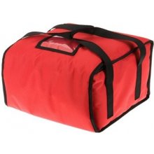 Ecomomic taška na 5 pizz, vel. S, 35x35 cm, červená s černým lemem BAG_T5S_ECOR