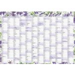 Nástěnný roční 600x420 mm Levandule 2026 – Zboží Mobilmania