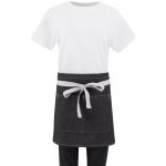 Whites Chefs Clothing kuchařská zástěra do pasu džínová černá 760 mm – Hledejceny.cz