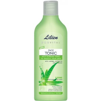 Lilien pleťová voda pro suchou a citlivou pleť Aloe Vera 200 ml