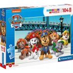 CLEMENTONI Tlapková patrola 2 MAXI 104 dílků – Sleviste.cz