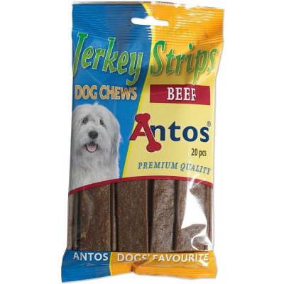 ANTOS jerky hovězí 20 ks, 200 g