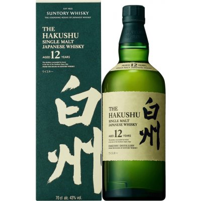 Suntory Hakushu 12y 43% 0,7 l (karton) – Hledejceny.cz