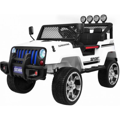 RKToys elektrické auto Jeep Raptor 4x4 Drifter bílá – Zboží Mobilmania
