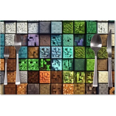 Sablio Prostírání Blocks Abstract 40x30cm – Sleviste.cz
