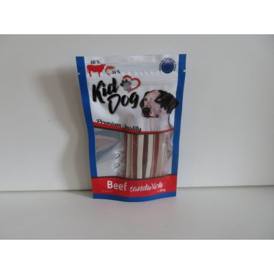 Kiddog hovězí sendvič s treskou 80 g – Sleviste.cz