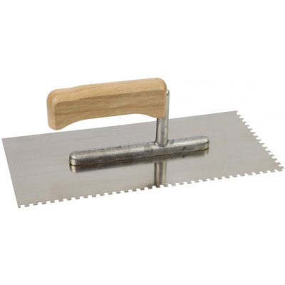 Hladítko PRO5 nerezové zubaté E4 270 x 130 x 0,75 mm – Zboží Mobilmania