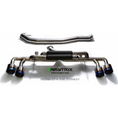 Armytrix Catback výfukový systém Nissan GT-R R35 3.8 VR38DETT (07-) - titanový – Hledejceny.cz