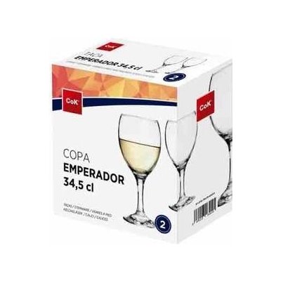 Cegeco Sklenice na víno CoK Emperador 2 x 345 ml – Zboží Dáma