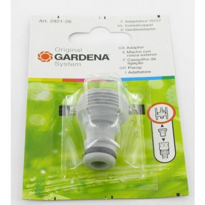 Gardena Adaptér 26,5 mm (G 3/4") 2921-20 – Hledejceny.cz