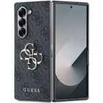 Guess PU 4G Metal Logo Samsung Galaxy Z Fold 6 Grey GUHCZFD64GMGGR – Zboží Mobilmania