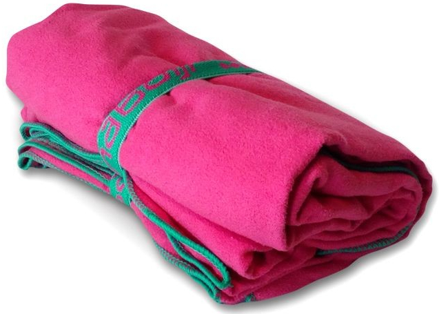 nabaiji NABAIJI ručník z mikrovlákna velikost L 80x130 cm - rychleschnoucí  osuška tmavě růžový od 189 Kč - Heureka.cz
