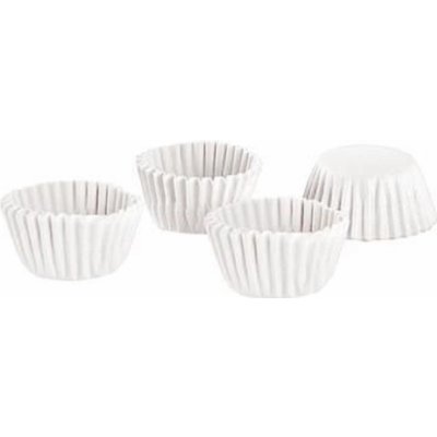 Toro Papírové košíčky na muffiny bílé, pr. 3,5 cm, 100 ks