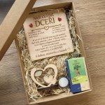 Dekorace z Česka Dárková sada pro dceru Varianta: Od maminky a tatínka – Hledejceny.cz