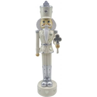 Clayre & Eef Béžová dekorace socha Louskáček - 9*9*35 cm – Hledejceny.cz