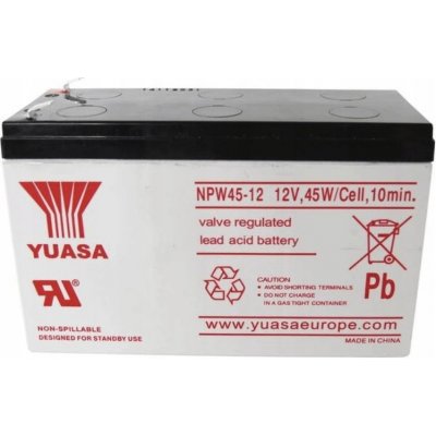 YUASA NPW45-12 8,5Ah 12V – Zboží Mobilmania