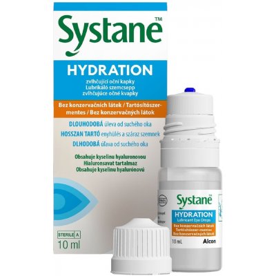 Alcon Systane Hydration zvlhčující oční kapky 10 ml – Hledejceny.cz