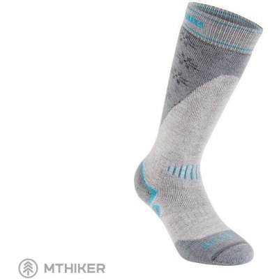 Bridgedale ponožky ski Midweight light stone/grey – Zboží Mobilmania