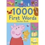 Peppa Pig: 1000 First Words Sticker Book Pap... 1000 First Words Sticker Book – Hledejceny.cz