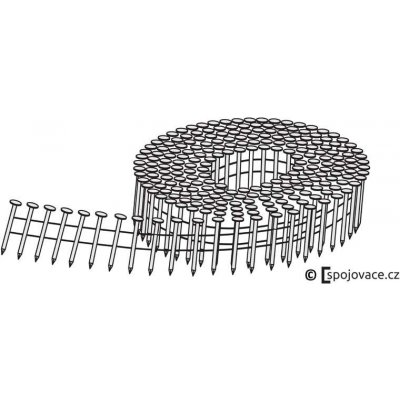 Bostitch Kroucené (šroubové) hřebíky typ FAC ve svitku (2,5), délka 64 mm – Zboží Mobilmania
