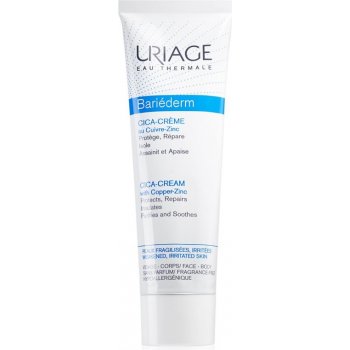 Uriage Bariéderm Cica reparativní krém s obsahem mědi a zinku Repairing Cream with Cu-Zn 100 ml