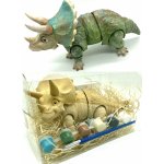 3D Tvořílkovo Triceratops pohyblivá omalovánka 23 cm béžová – Zbozi.Blesk.cz