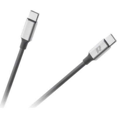 Rebel RB-6012-100-B USB-C 3.0/USB-C, 1m, černý – Zboží Živě