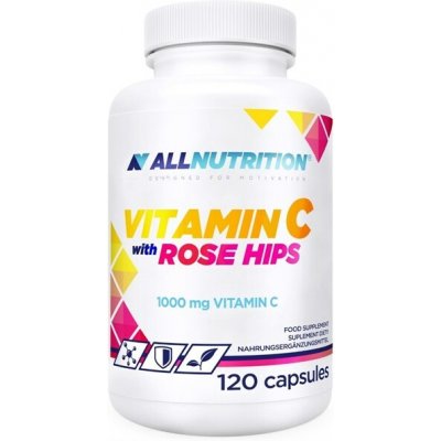 Allnutrition Vitamin C With Rose Hips 120 kapslí – Hledejceny.cz
