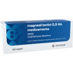MAGNESII LACTICI 0,5 TBL. MEDICAMENTA POR 0,5G TBL NOB 50 – Hledejceny.cz